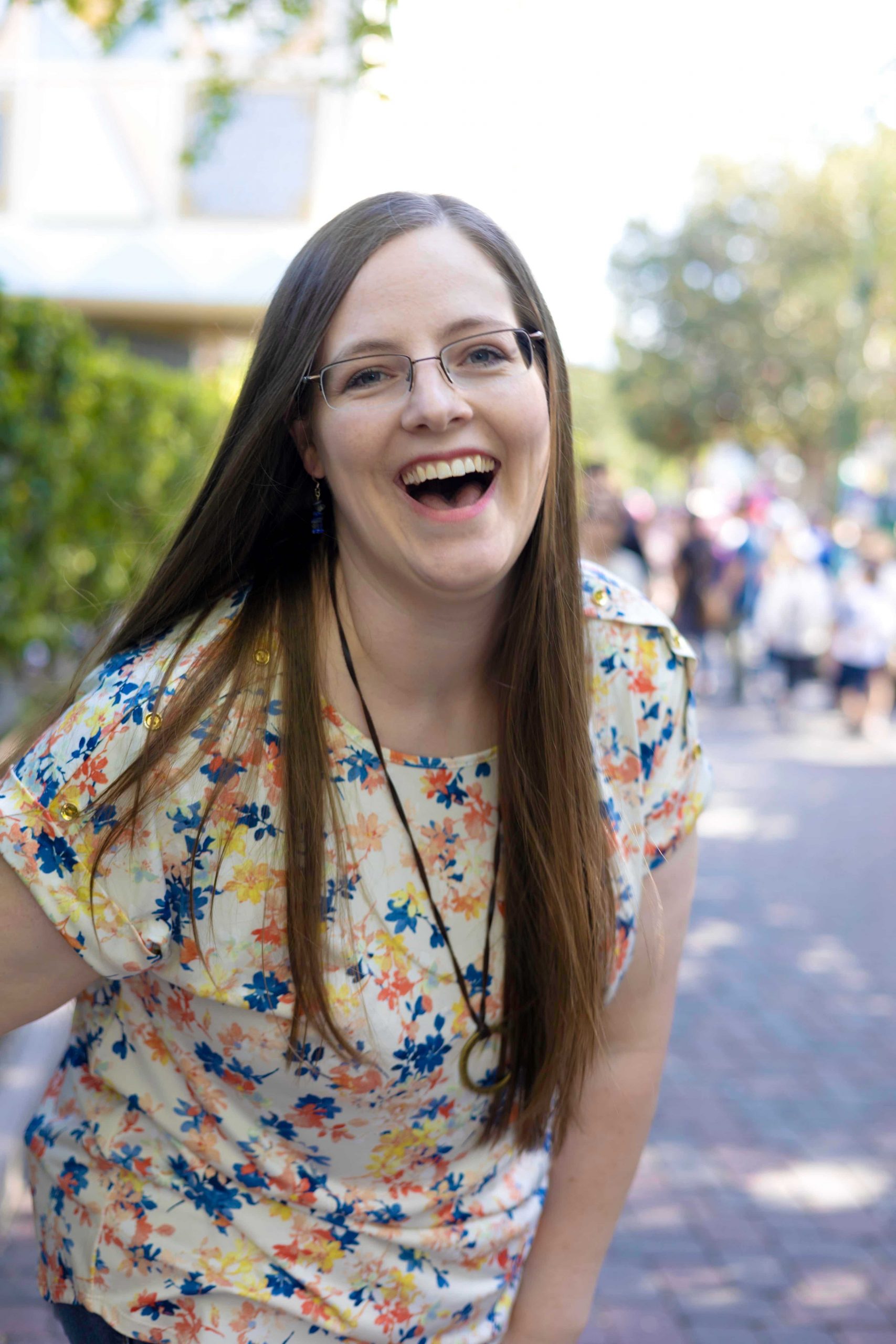 Ashley Ludlow smiling